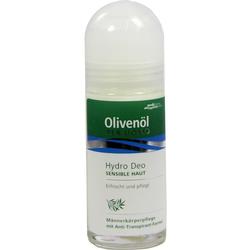 Deo-Roller für Männer mit Olivenöl, geeignet für sensible Haut.